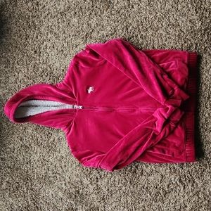 Abercrombie Girl's Hoodie Size 13/14 Color Fushia
